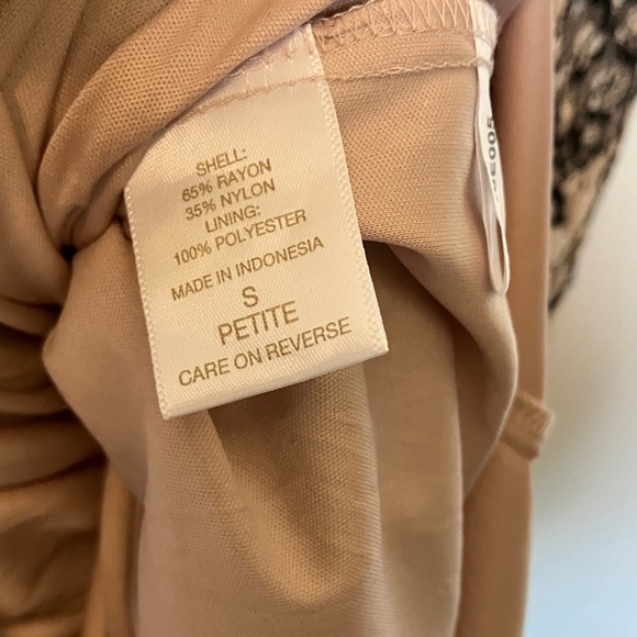 Eva Mendes Black Cream Lace Overlay Dress - Picture 8 of 8